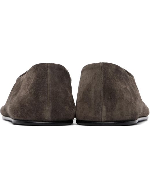 Fear Of God Black Taupe Ballerino Loafers for men