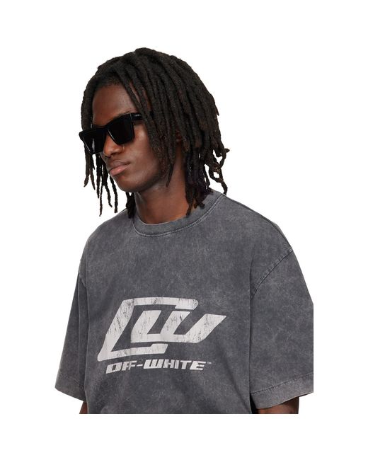 Off-White c/o Virgil Abloh Gray Virginia Sunglasses for men