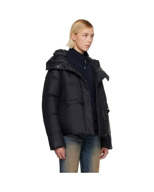 Canada Goose Black 'Tonal Label' Montgomery Down Jacket