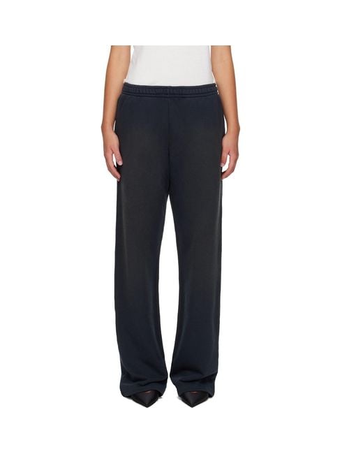 Acne Black 1996 Lounge Pants
