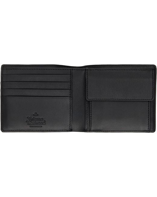 Vivienne Westwood Black Bifold Wallet for men