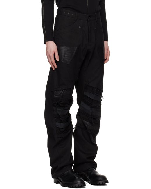 Jean Human-Shell Noir À Effet Usé CARNET ARCHIVE pour homme en coloris Black