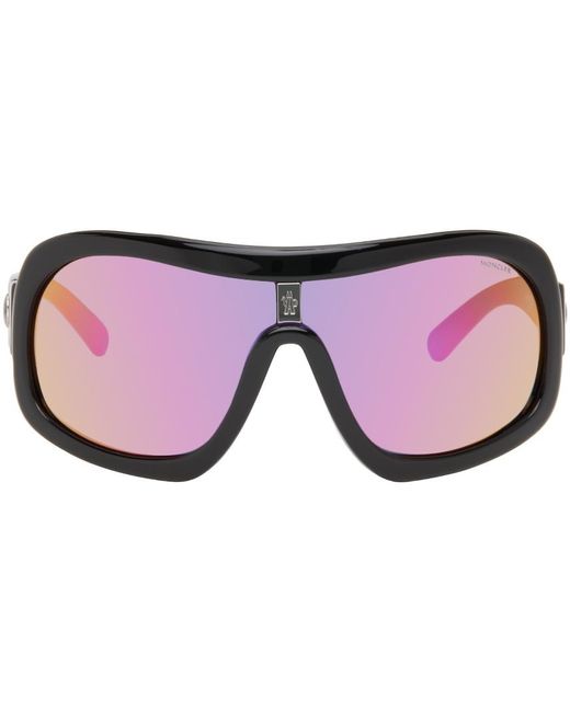 Moncler Pink Black Franconia Sunglasses for men