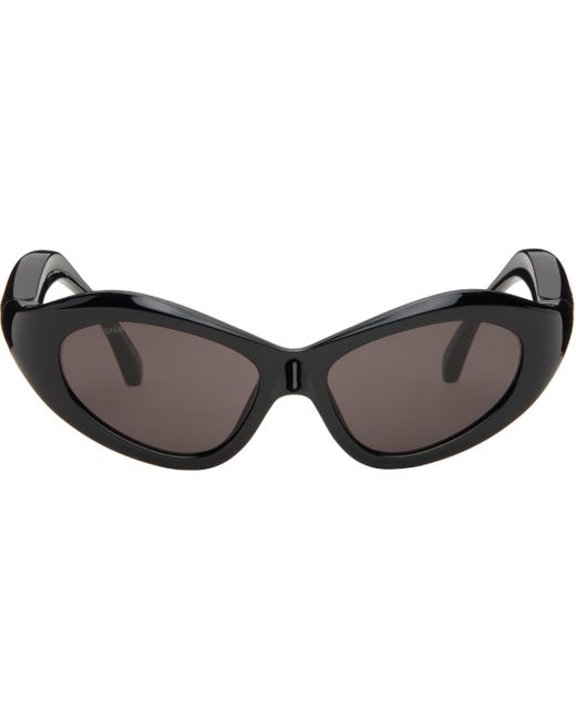 BALENCIAGAブラックキャットアイサングラス Balenciaga ブラック Orbit キャットアイサングラス ブラック | Lyst