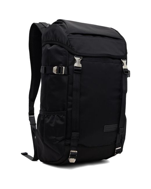 Master Piece Black Lightning Flap Backpack for men