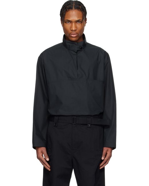 メンズ Lemaire ブラック Vareuse シャツ Black