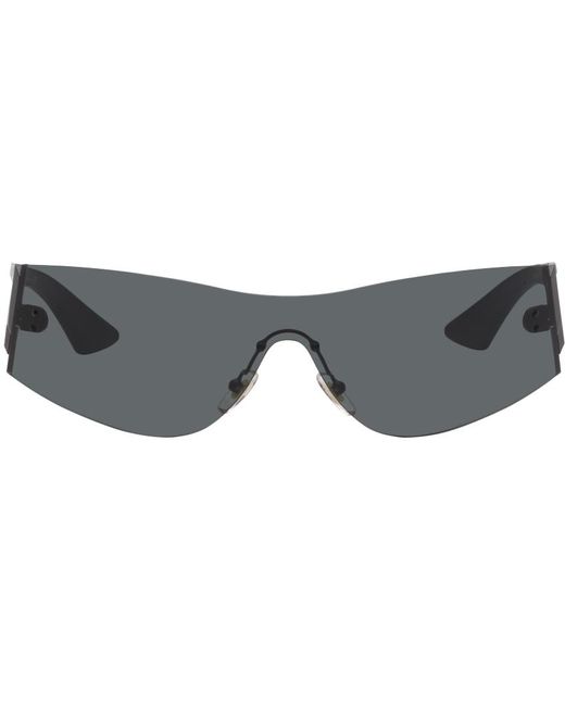 Versace Black Greca Signature Sport Acetate Sunglasses