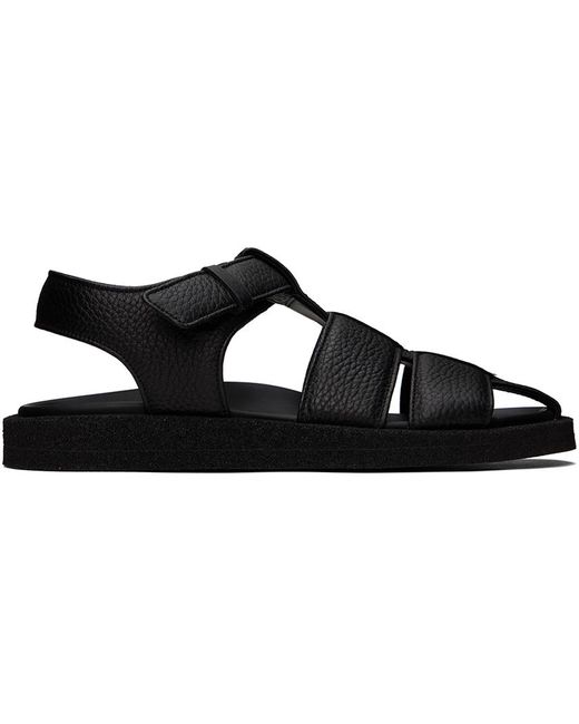 Officine Creative Black Inner 001 Sandals for men