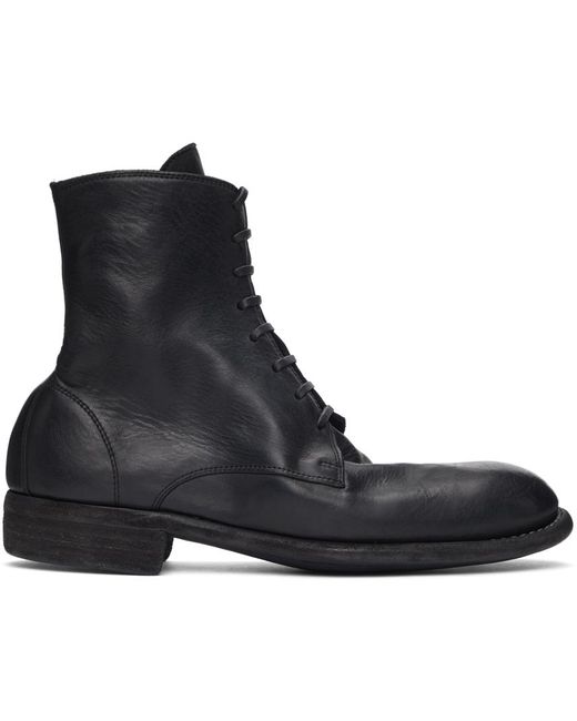 Guidi Black 995 Lace-up Boots for men