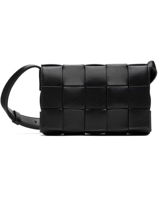 Bottega Veneta Black Small Cassette Bag for men