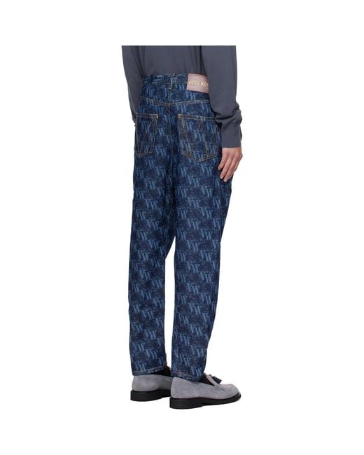 Vivienne Westwood Blue Drunken Jeans for men