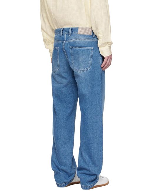 mfpen Blue Regular Jeans for men