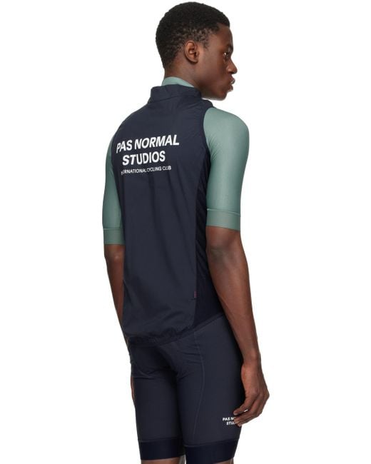 Pas Normal Studios Blue Mechanism Vest for men