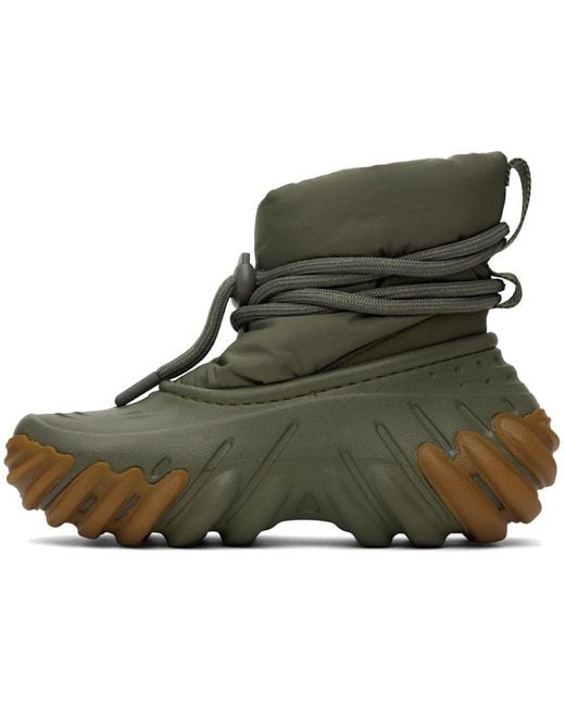 CROCSTM Green Echo Boots