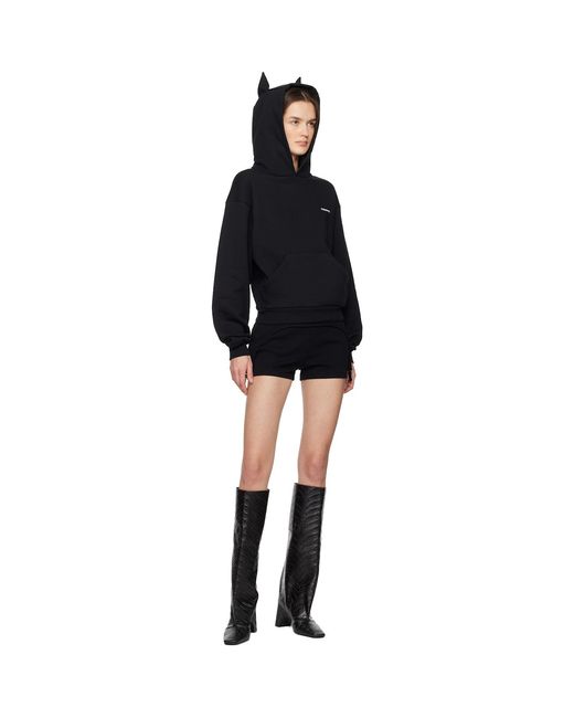 Coperni Black Horn Hoodie