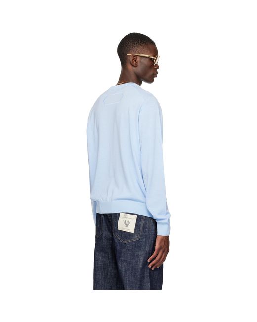 Pull Bleu À Logo J Jacquemus pour homme en coloris Blue