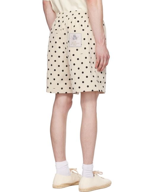 Jacquemus Natural 'The Aloe' Shorts for men