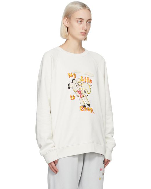 Marc jacobsマークジェイコブス プリントコットントレーナー