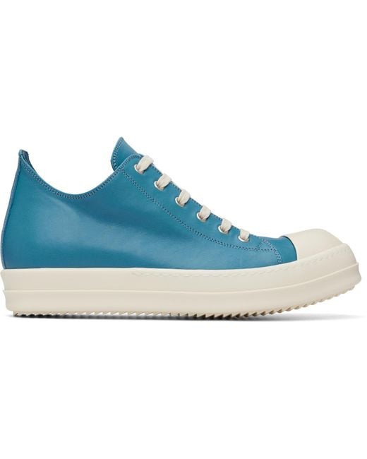 Rick Owens Blue Tower Low Sneaks Sneakers for men