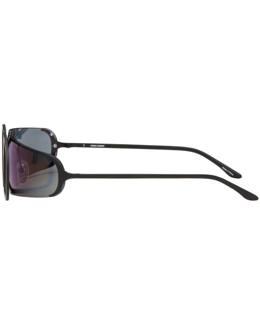 Henrik Vibskov Black Link Sunglasses