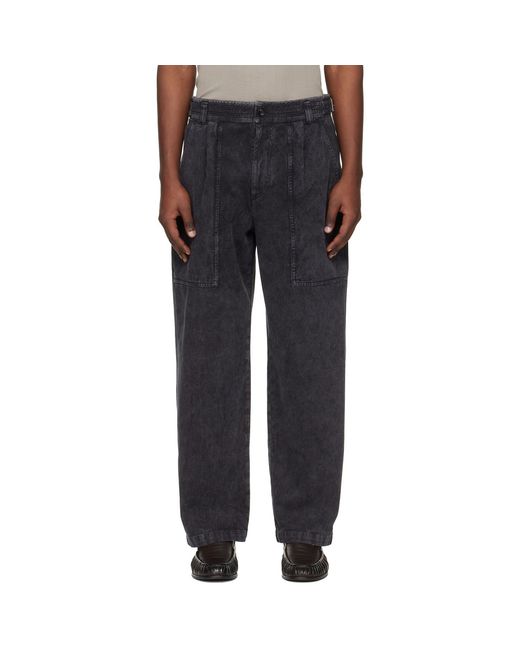 Isabel Marant Black Ilyan Jeans for men