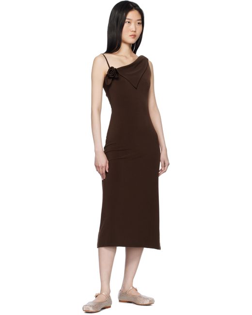 Sandy Liang Black Mary Jane Pointe Ballerina Flats