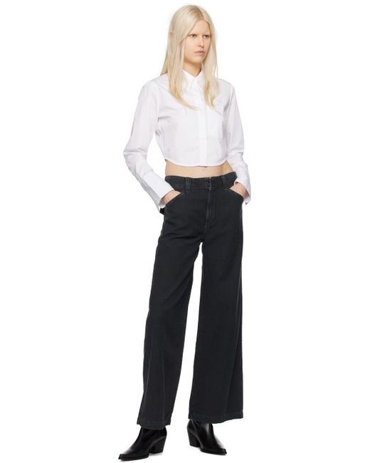 Citizens of Humanity Black Paloma Trousers