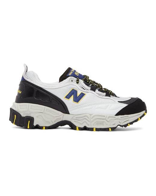 New Balance Gray Grey And Black 801 Sneakers for men