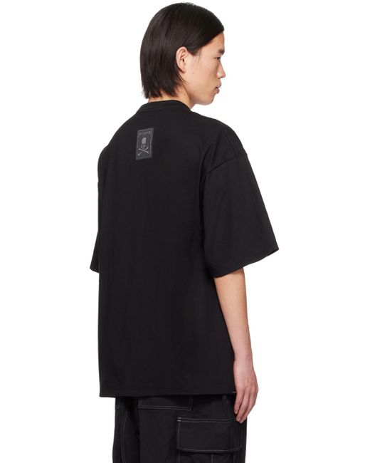 T-shirt noir à image imprimée Mastermind Japan pour homme en coloris Black