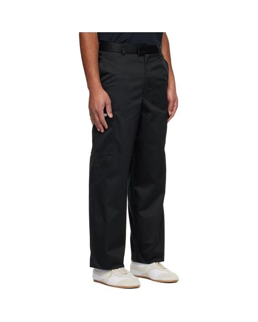 (w)taps Black Milt2501 Trousers for men