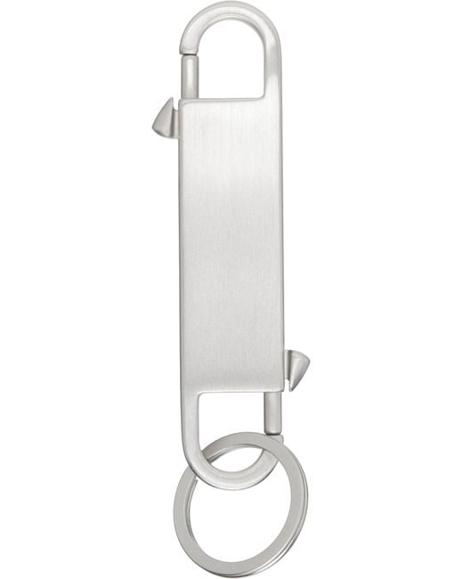 Rick Owens Black Hollywood Gemini Keychain for men