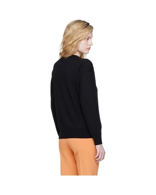 High Sport Black Jenna Pullover Sweater