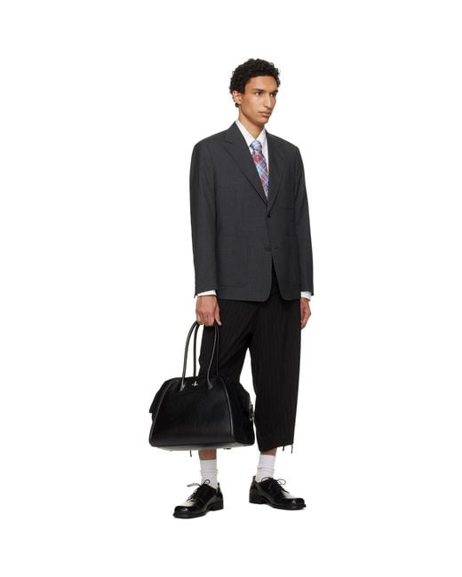 Vivienne Westwood Black Shirley Small Holdall Bag for men