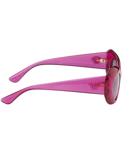 Versace Pink Medusa Sunglasses
