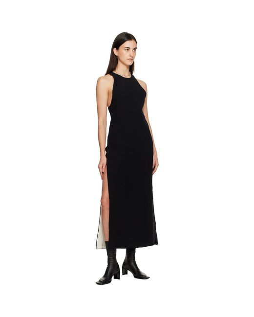 Totême  Black Racerback Maxi Dress