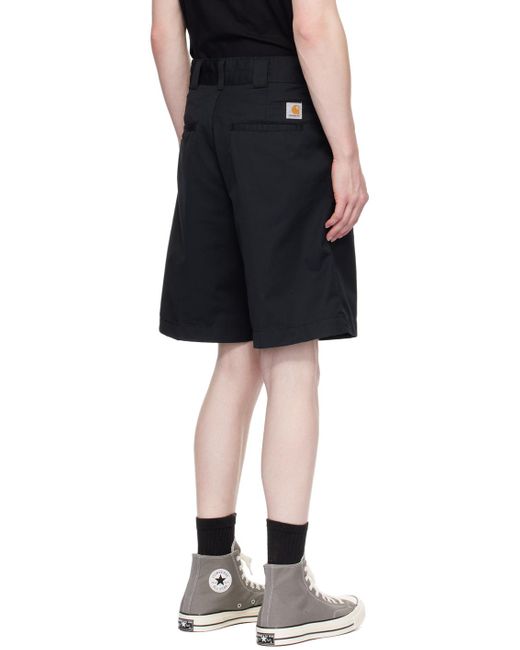 Carhartt Black Craft Shorts for men