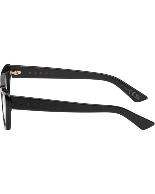 Marni Black Akelu Glasses for men