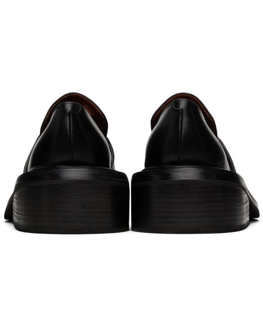 Marsèll Black Cassettino Loafers for men