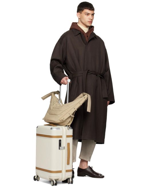Paravel Natural Aviator Carry-On Plus Suitcase for men