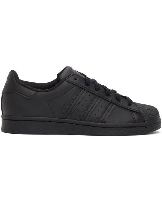 Adidas Originals Black Superstar - Basketball Shoes for men