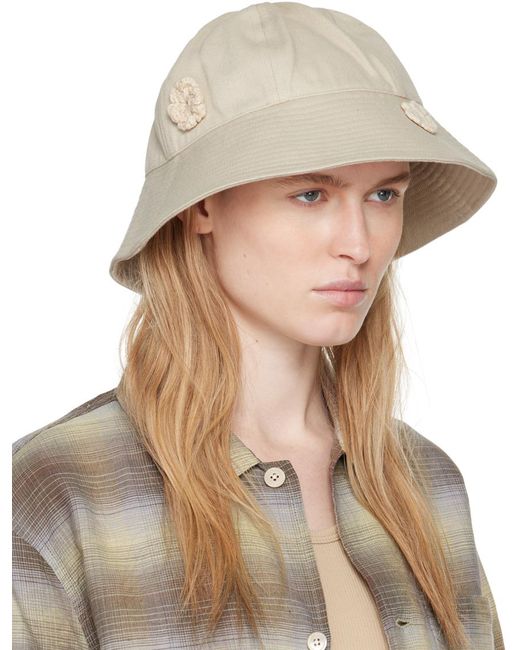 Song For The Mute Brown Daisy Bucket Hat