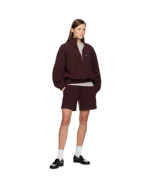 Rier Red Ssense Exclusive Fleece Jacket