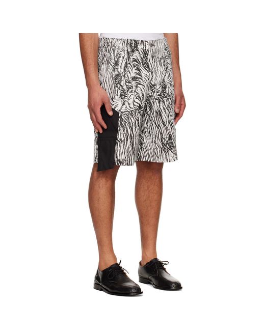 OLLY SHINDER Multicolor Gardiner Shorts for men