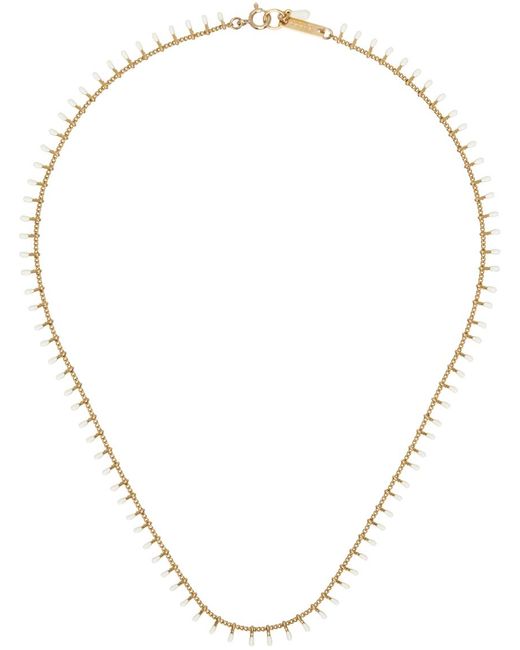Isabel Marant Natural Gold Casablanca Necklace