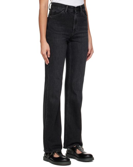 Acne Black Regular-fit 1997 Jeans