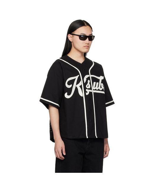 Ksubi Black Outfield S/S Jersey Shirt for men