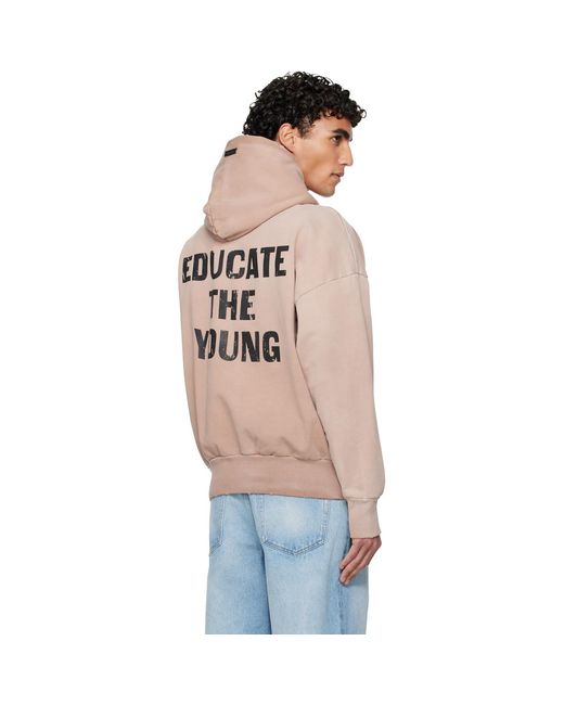 Fear Of God Blue 'Educate' Hoodie for men