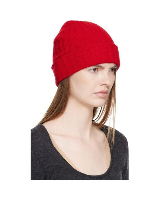 Totême Blue Cashmere Beanie