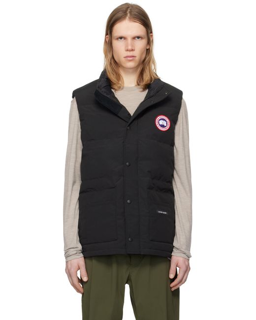 Veste Freestyle Crew Noire Rembourrée En Duvet Canada Goose pour homme en coloris Black
