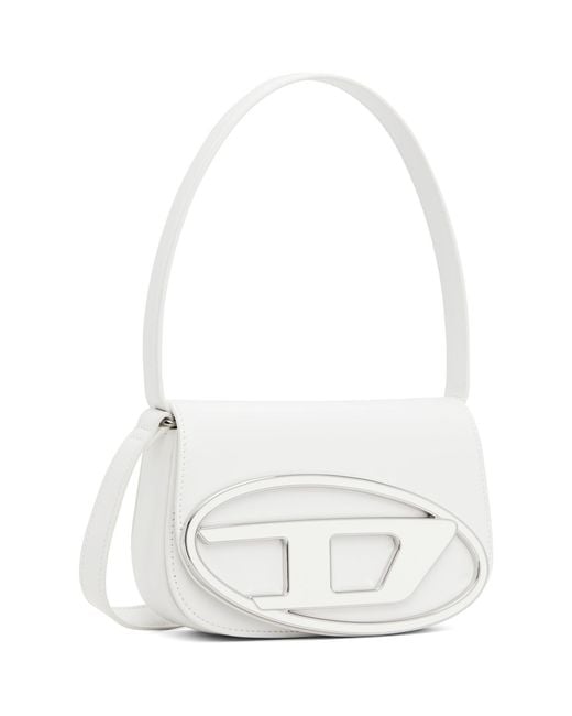 DIESEL White 1Dr-Iconic Shoulder Bag